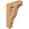 Ekena Millwork Funston Arts & Crafts Smooth Bracket, Western Red Cedar, 5 1/2"W x 24"D x 32"H BKT06X24X32FST03SWR - alternate 1